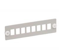 Панель для 8-ми оптических адаптеров (SC или LC-Duplex в 19дюйм кросс) ITK FOBX-P8-SC