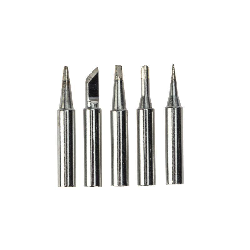 Паяльник керам. нагреватель 220-480град.C 220В/60Вт (подставка набор из 5 жал) Rexant 12-0614