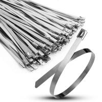 Хомут кабельный 4.6х100 сталь ANSI 304 TOKOV ELECTRIC TKE-HM304-4.6-100-N/100