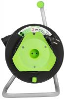 Удлинитель на пластик. катушке 1х40м без заземл. GAZ-2x1-40m Greenline ПВС 2х1 Эра Б0065109